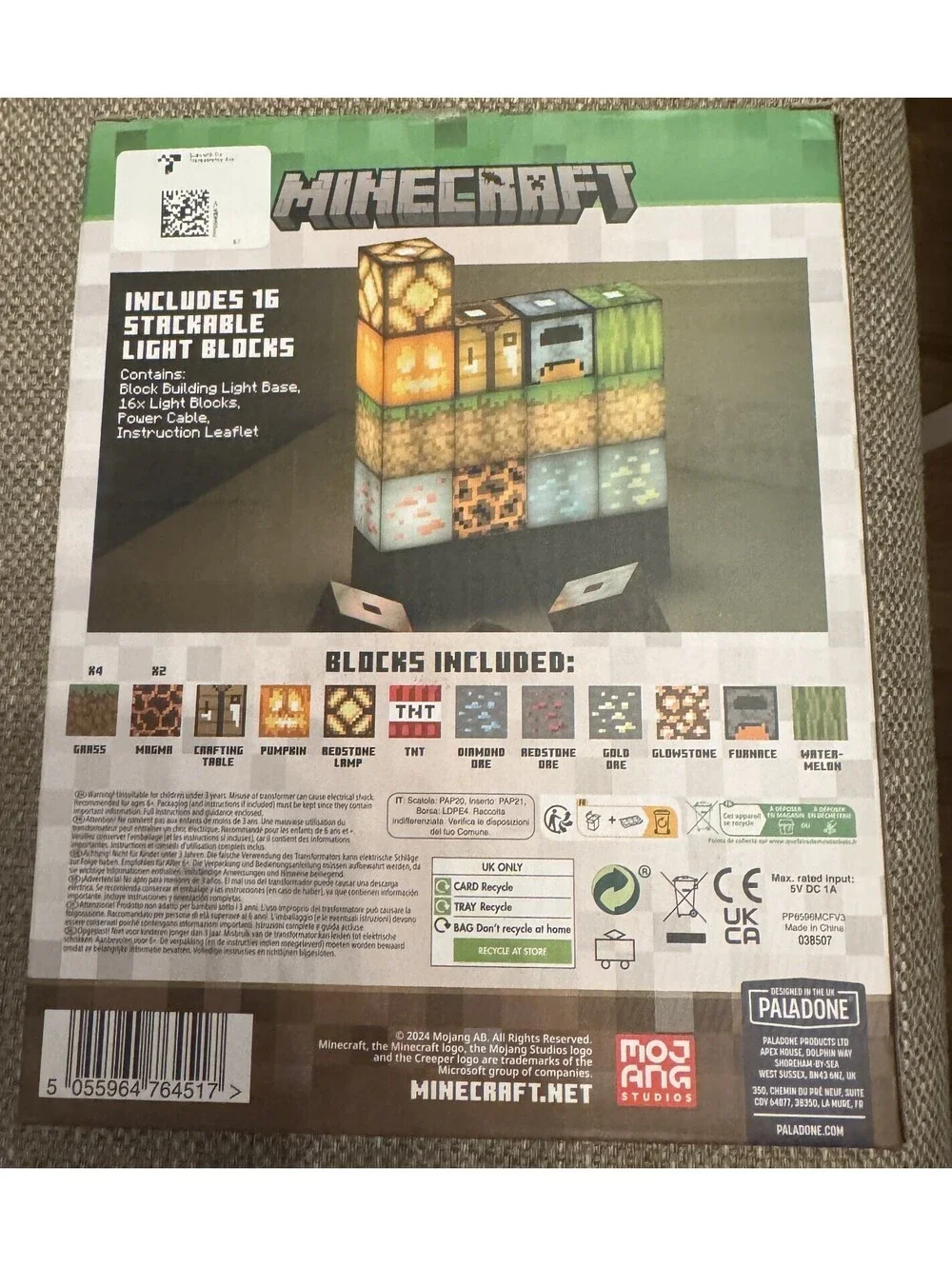 Minecraft Block Building Light Make Your Own Shape New